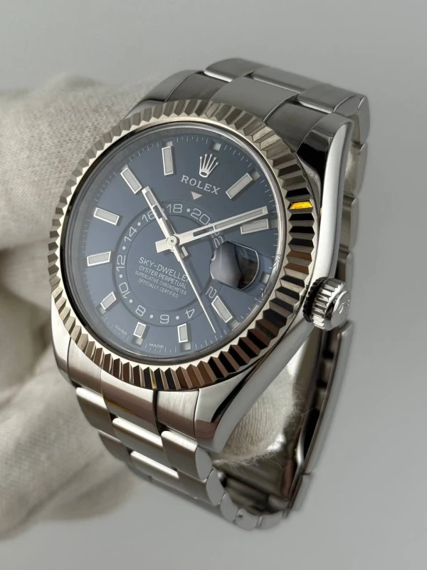 Rolex 42mm Steel and White Gold 326934-0003 4