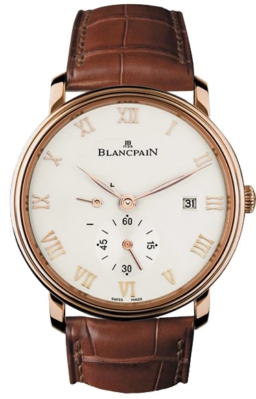 Blancpain Ultra-Slim Hand-Winding 40mm Small Seconds Power Reserve 6606-3642-55B изображение - 1