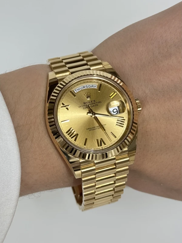 Rolex 40 mm Yellow Gold 228238-0006 5
