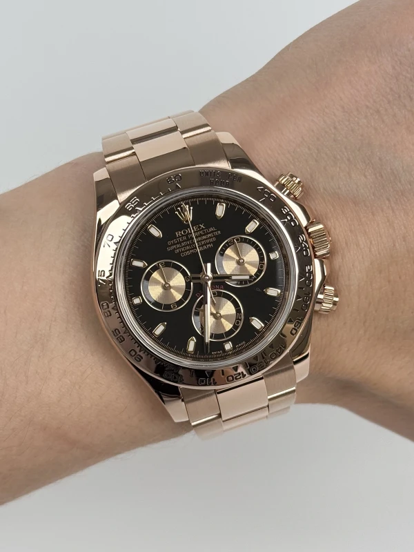 Rolex Cosmograph 40mm Everose Gold   116505-0008 7