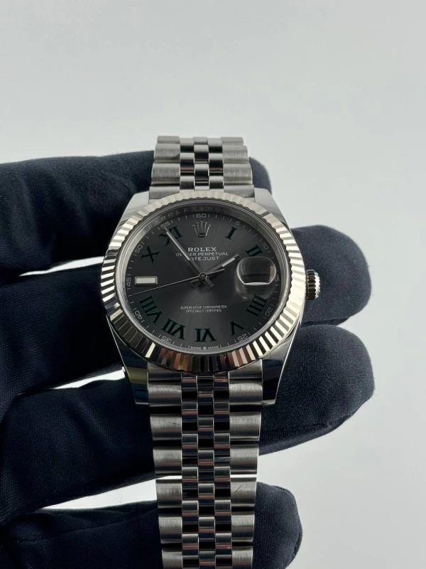 Rolex 41mm Steel and White Gold 126334-0022 3