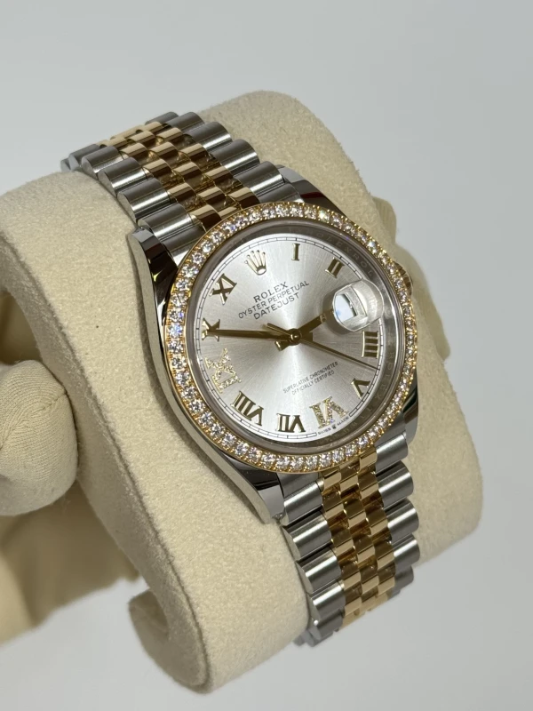 Rolex 36 mm, Oystersteel, yellow gold and diamonds 126283rbr-0017 2