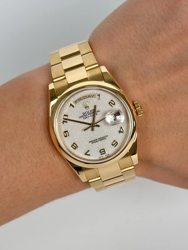 Rolex Rare Jubilee Champagne Dial 118208 8