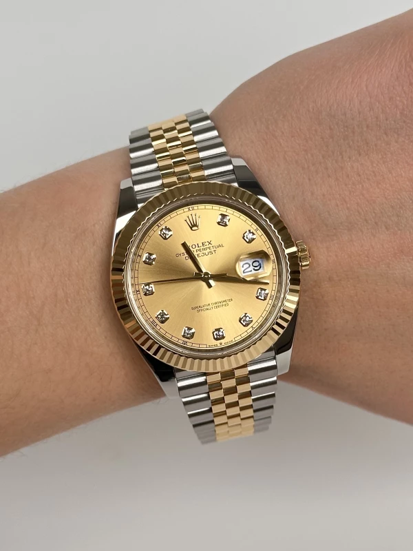 Rolex 41 mm, Oystersteel and yellow gold 126333-0012 7