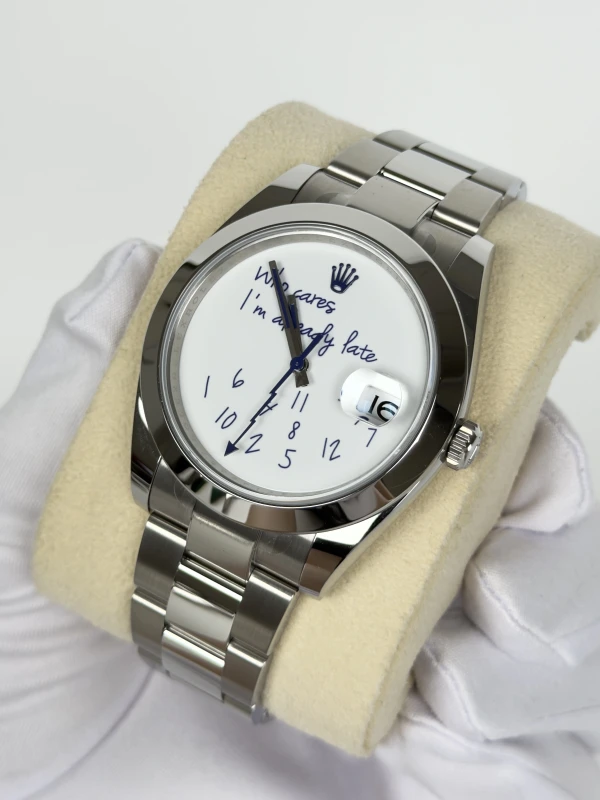 Rolex Perpetual 41 MM STEEL Who Cares  126300 Who Cares 3