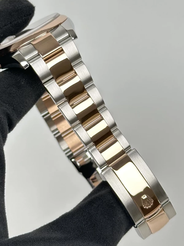 Rolex 36 mm, steel and Everose gold 116201-0084 5