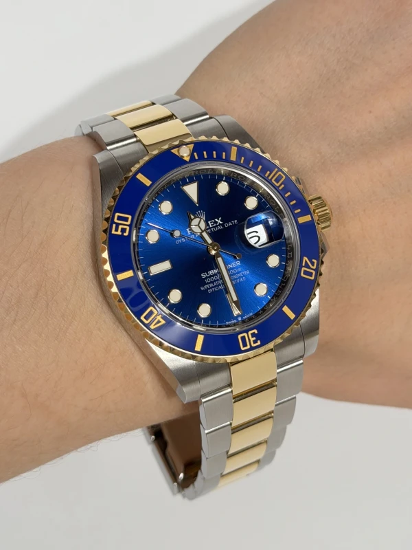 Rolex Date 41 mm Steel and Yellow Gold 126613lb-0002 5