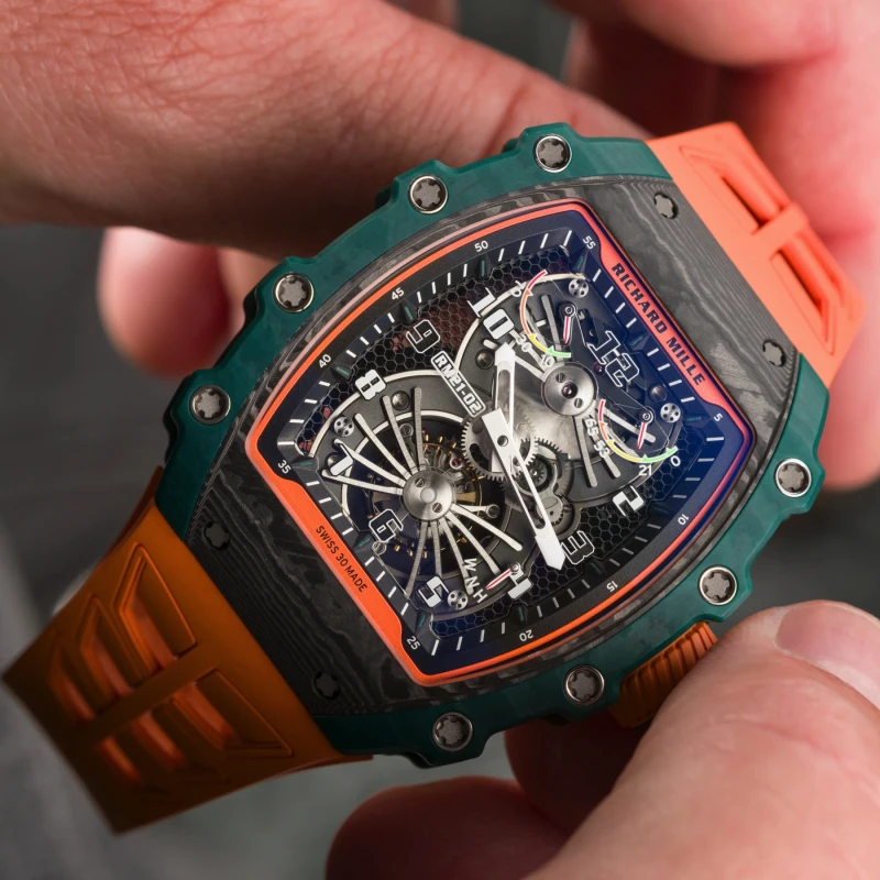 Richard Mille Green TPT Quartz Tourbillon Aerodyne RM 21-02
