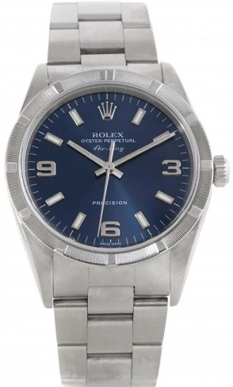 Air King Blue Dial 34 mm