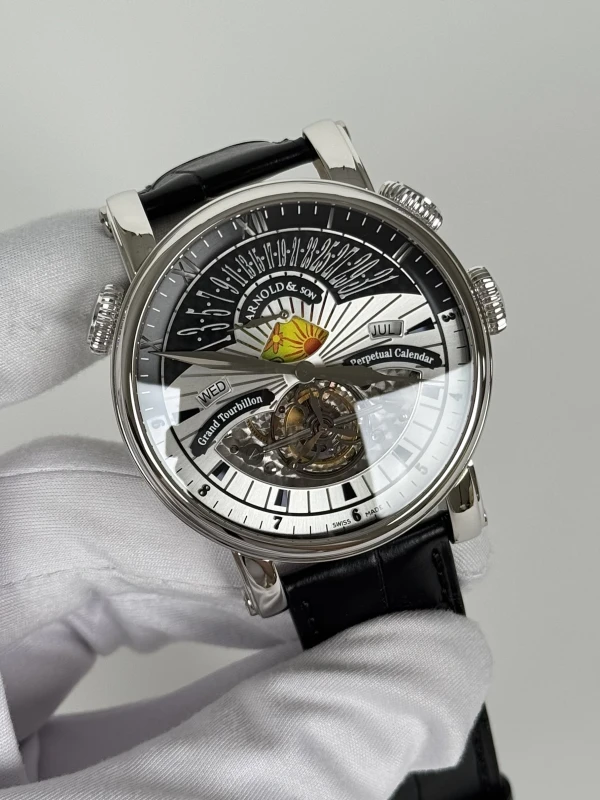 Arnold &amp; Son Grand Complications Tourbillon 1GTBW.S02A 3