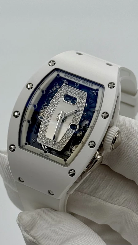 Richard Mille White Ceramic Rm 037 3