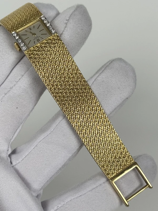 Patek Philippe Yellow Gold Diamond Bezel Vintage Ladies Watch 3319/1 5
