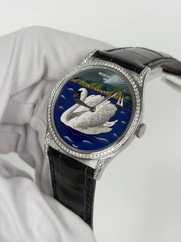 Patek Philippe Cygne Blanc 5077/100G-019 4
