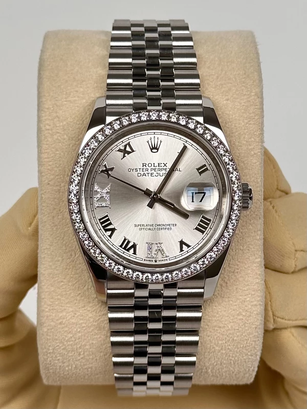 Rolex 36mm Steel and White Gold 126284RBR-0021 2