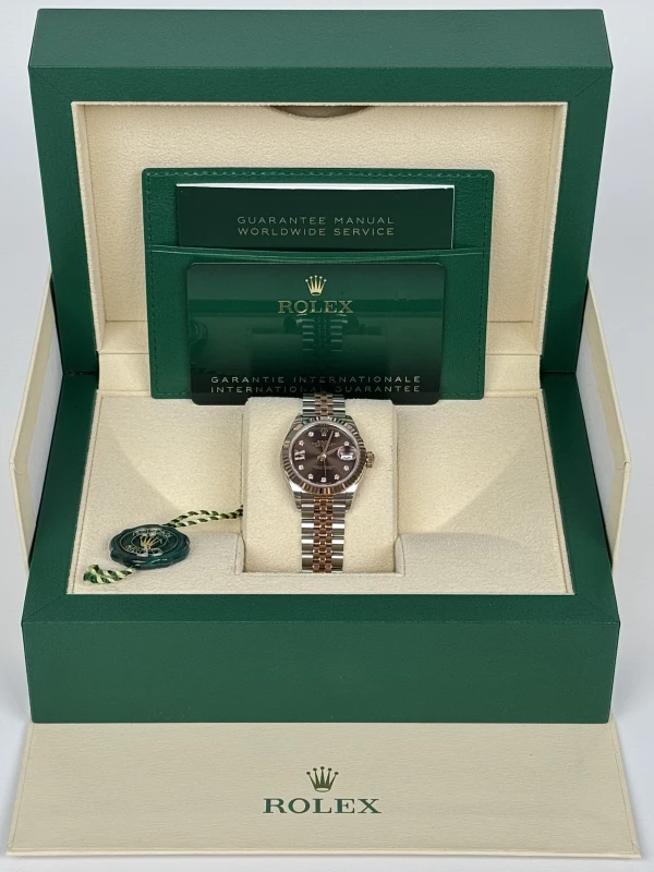 Rolex 28 mm Steel and Everose Gold 279171-0003 5