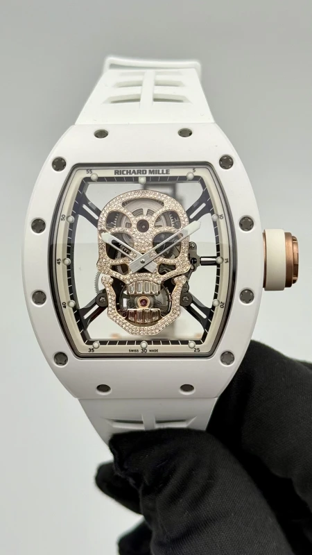 Richard Mille Skull Tourbillon Gold RM 52-01 AN RG-ATZ 2
