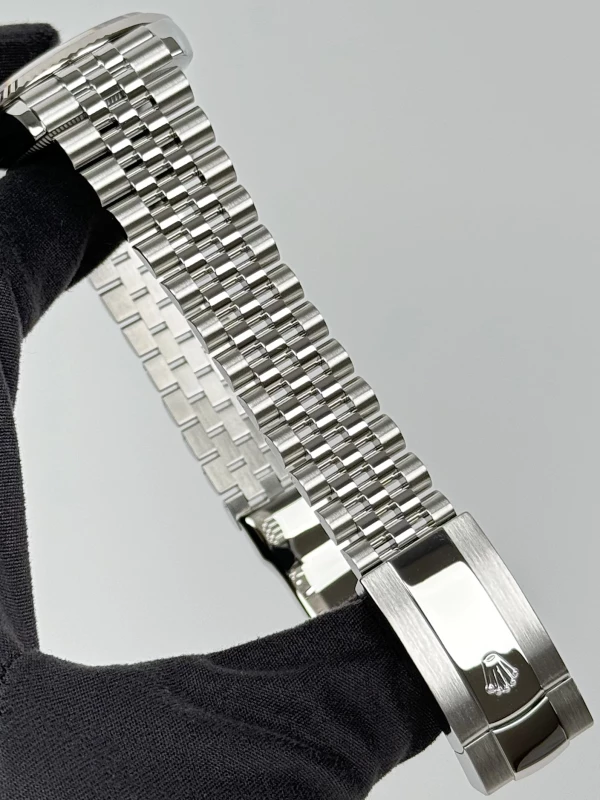 Rolex 36 mm Steel and White Gold 126234-0031 5