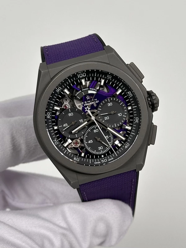 Zenith EL PRIMERO 21 ULTRAVIOLET 97.9001.9004/80.R922 3