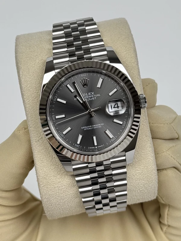 Rolex 41mm Steel and White Gold 126334-0014 3