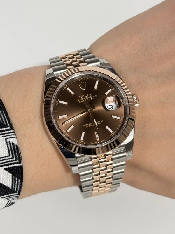 Rolex 41mm Steel and Everose Gold 126331-0002 4