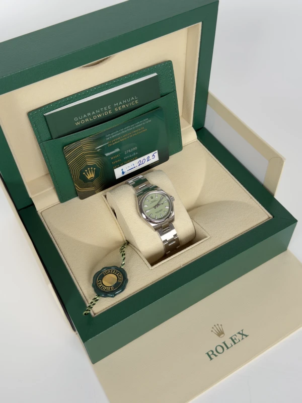 Rolex 28 mm, Oystersteel 276200-0006 5