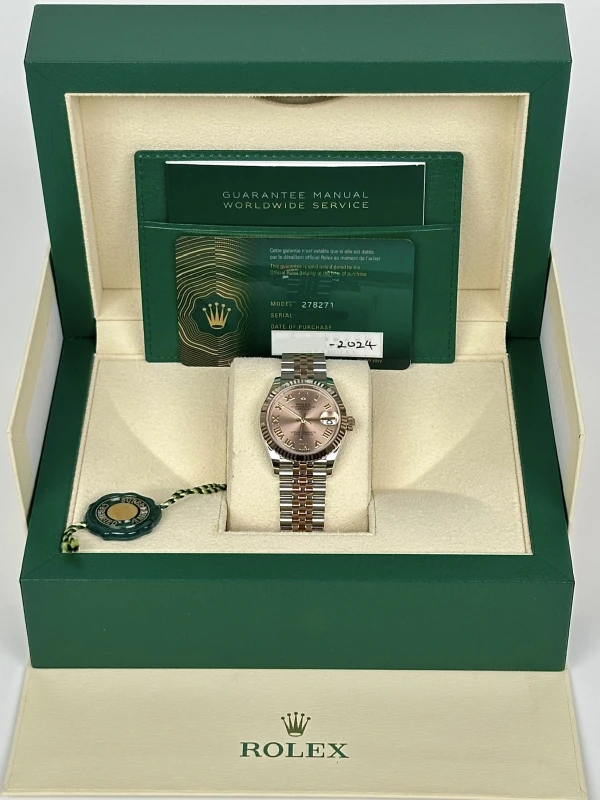 Rolex 31mm Steel and Everose Gold 278271-0006 5