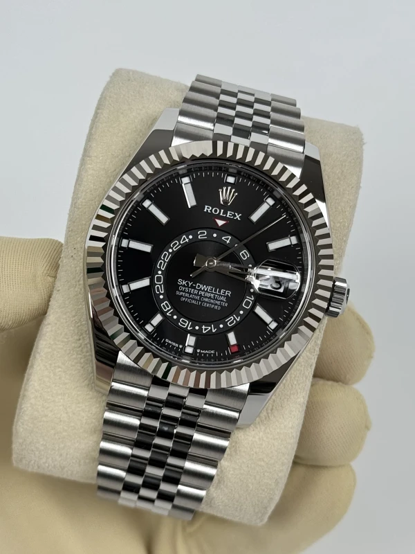 Rolex 42mm Steel and White Gold 336934-0008 4