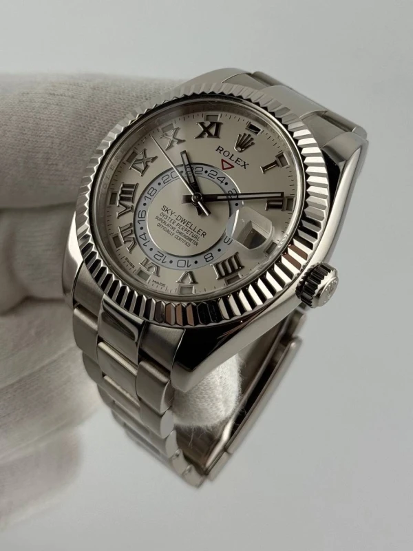 Rolex 42mm White Gold 326939-0001 4