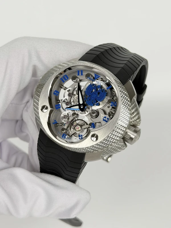 Franc Vila Skeleton Suspended Russian Eagle 18E.RUSS.BTI-SS.SLV-GLDPLTD 4