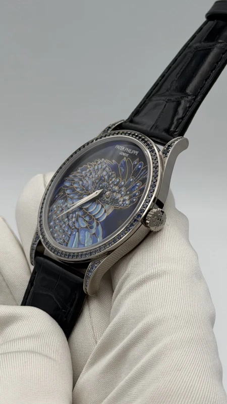 Patek Philippe Cloisonne Cacatoes Blue 5077/214G-001 5