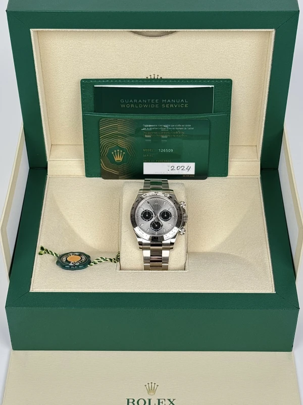 Rolex Cosmograph 40mm White Gold 126509-0003 5