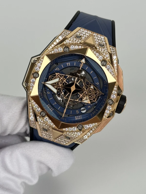 Hublot Unico Sang Bleu II 45 mm 418.OX.5108.RX.1604.MXM20 4