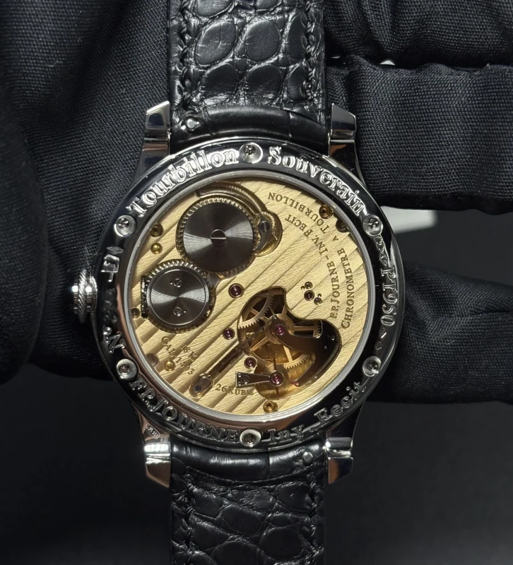 FP Journe Tourbillon Tourbillon Souverain Pt-BlCroco 3