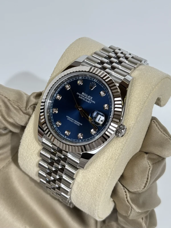 Rolex 41 mm, steel and white gold  126334-0016 3