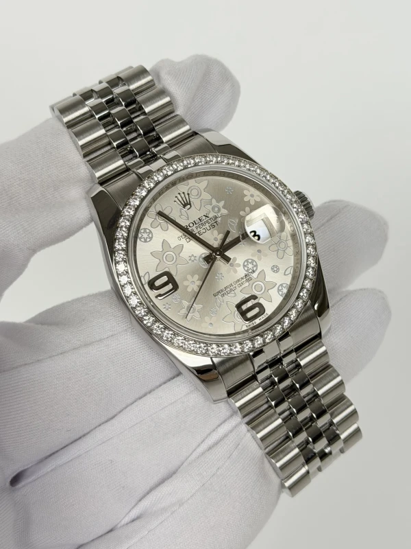 Rolex 36mm Steel and White Gold 116244-0002 2