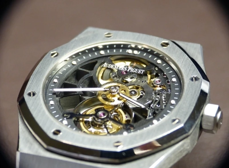Audemars Piguet Openworked Extra-Thin Royal Oak Tourbillon  26511PT.OO.1220PT.01 6