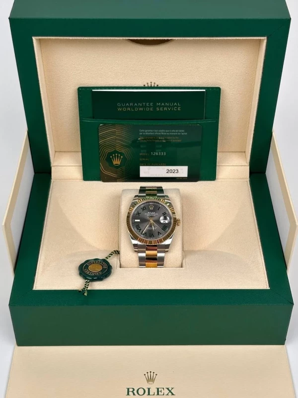 Rolex 41 MM, STEEL AND YELLOW GOLD 126333-0019 5