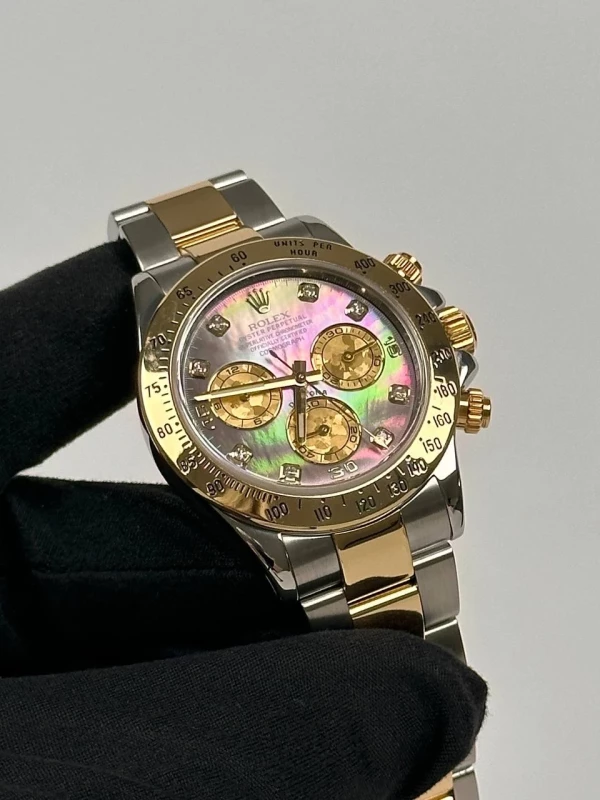 Rolex Cosmograph 40mm Steel and Yellow Gold 116523 dkym изображение - 6