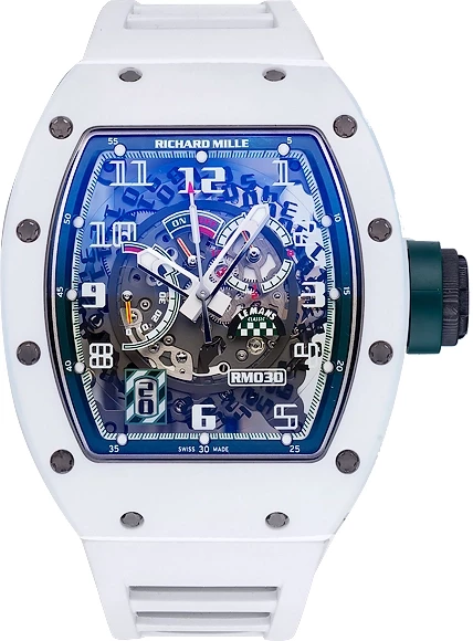 Richard Mille RM 030 'Le Mans Classic' White Ceramic AO Ti-ATZ RM 030 AO TI-ATZ изображение - 1