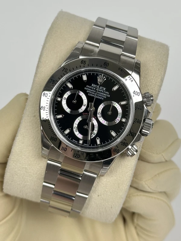 Rolex Cosmograph 40mm Steel 116520-Black 3