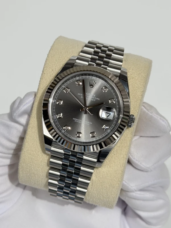 Rolex 41mm Steel and White Gold 126334-0006 3