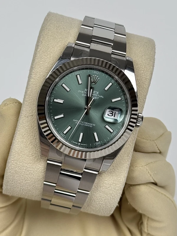 Rolex 41mm Steel and White Gold 126334-0027 4