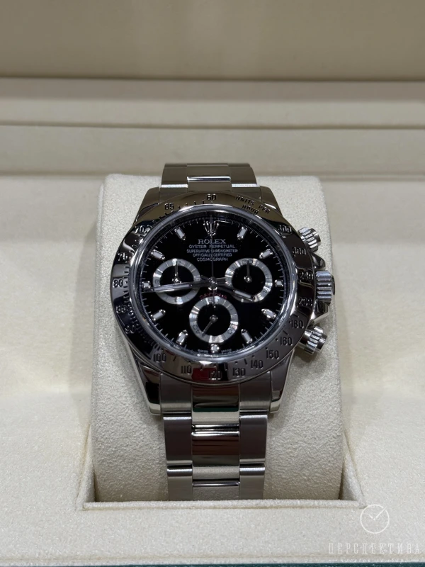 Rolex Cosmograph 40mm Steel 116520-Black 2