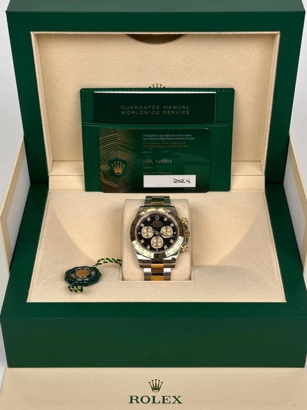 Rolex Cosmograph 40mm Steel and Yellow Gold 126503-0002 изображение - 7
