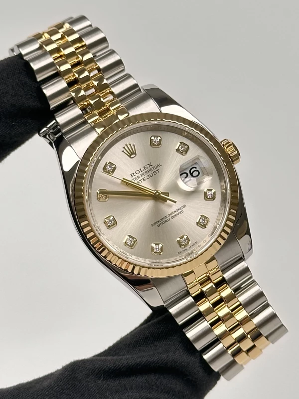 Rolex 36mm Steel and Yellow Gold 116233 sdj 2