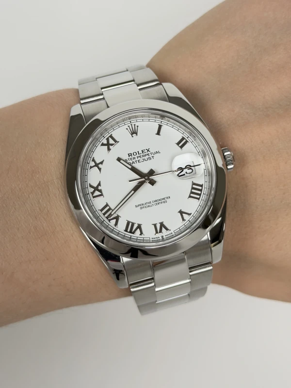 Rolex 41mm Steel 126300-0015 4