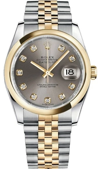 Datejust 36mm Steel and Yellow Gold