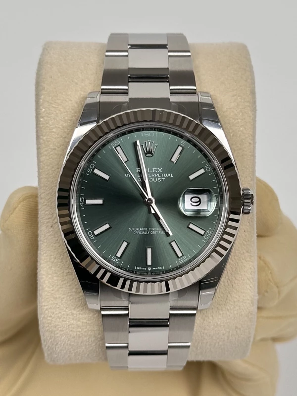 Rolex 41mm Steel and White Gold 126334-0027 2