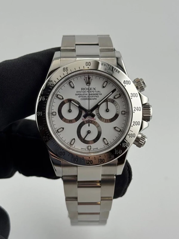 Rolex Cosmograph 40mm Steel 116520-White 2