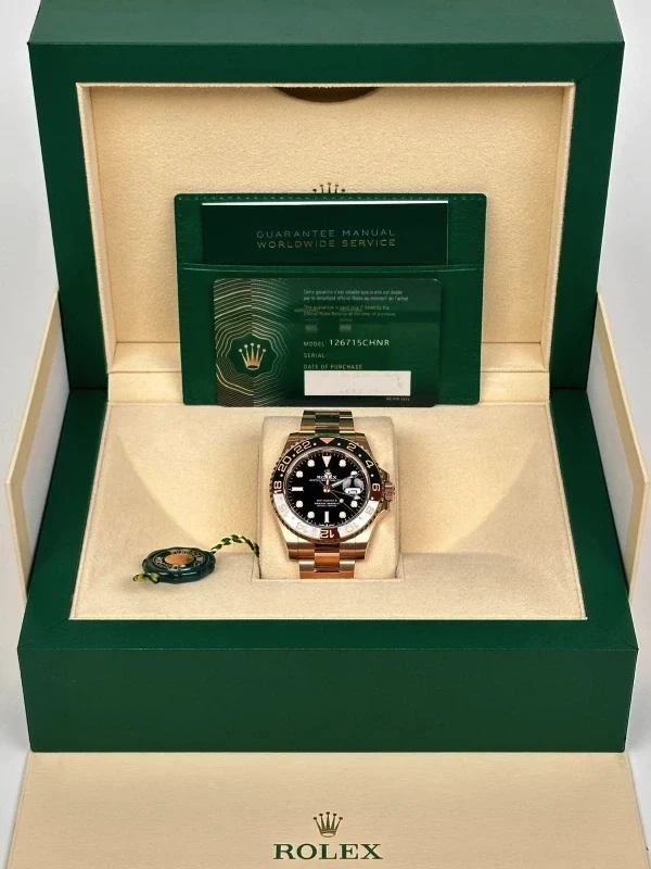 Rolex 40 mm, Everose gold 126715CHNR-0001 5